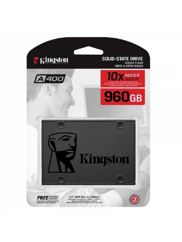 DISCO SSD 960GB KINGSTON       SATA3 PN: SA400S37/960G EAN: 740617277357