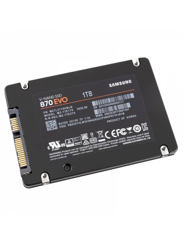 DISCO SSD   1TB SAMSUNG        SATA3 EVO 870 PN: MZ-77E1T0B/EU EAN: 8806090545917