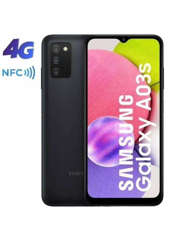 SMARTPHONE 6.5 SAMSUNG A03S   GALAXY 3GB 32GB 4G BLACK