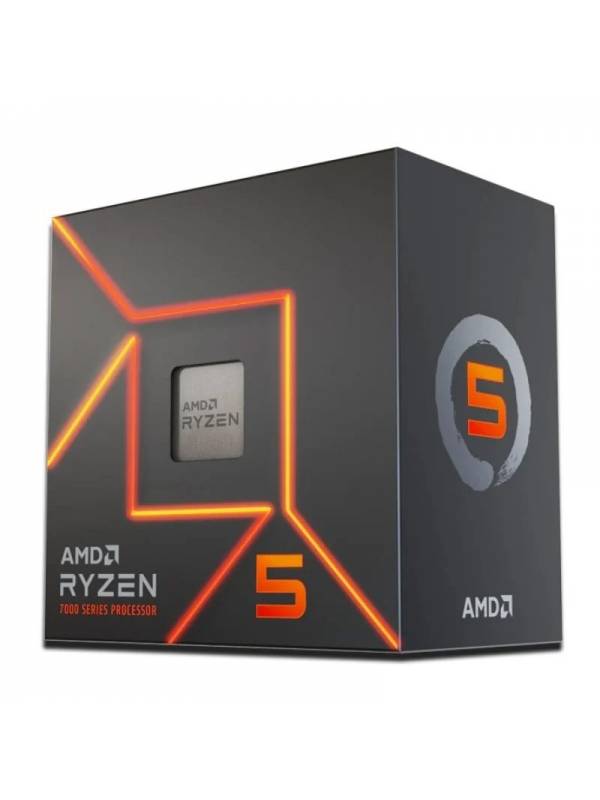 CPU AMD S-AM5 RYZEN 5 7600     BOX CON VENTILADOR PN: 100-100001015BOX EAN: 730143314572