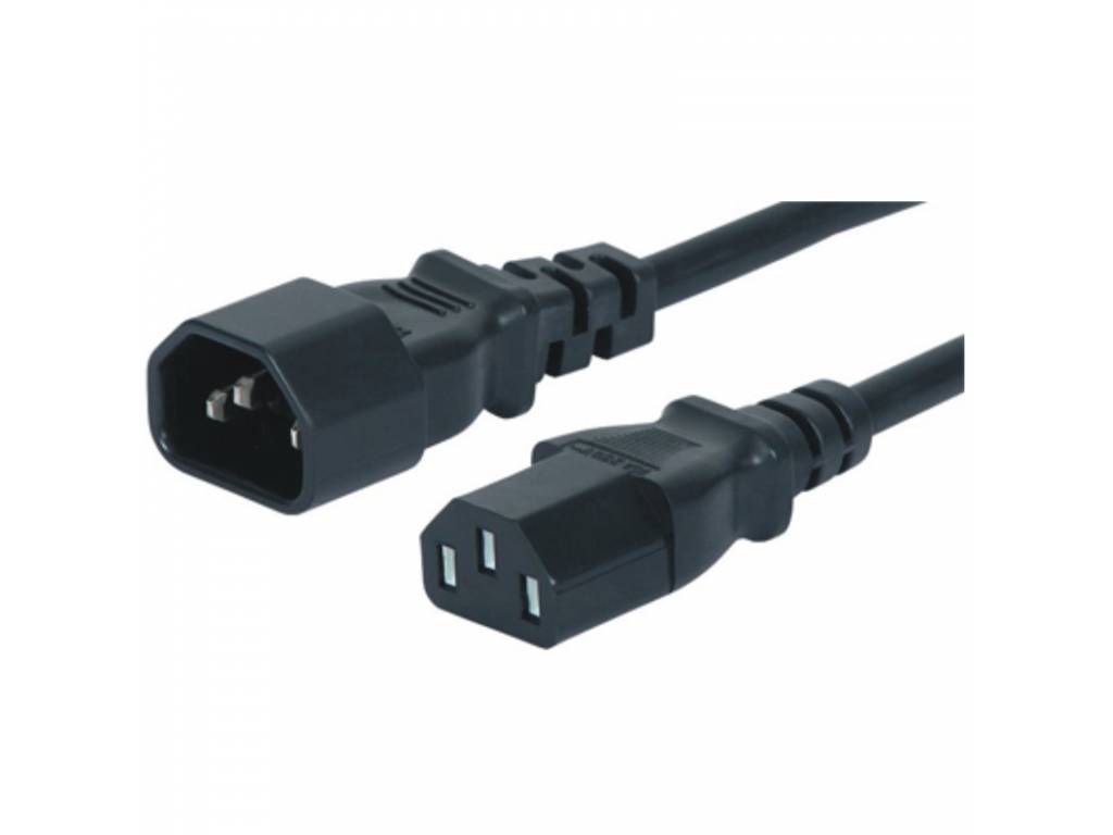 CABLE CORRIENTE MONITOR A PC 1 M PN: MONITOR A PC 1M EAN: 1000000000983  CABLES/ADAPTADORES ALIMENT