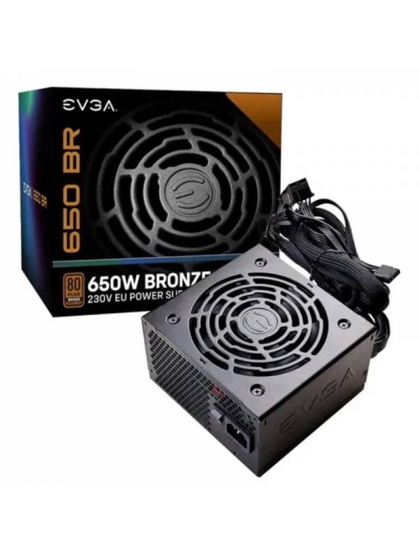 FUENTE  650W/54.2A EVGA 650 BR PN: 100-BR-0650-K2 EAN: 4250812441843