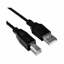 CABLE USB 2.0  1.8M NEGRO A-B PN: USB 2.0 1.8M BK EAN: 1000000001310