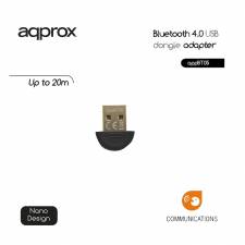 ADAPT. BLUETOOTH USB APPROX    V 4.0 NEGRO PN: APPBT05 EAN: 8435099522898