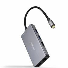 MINI DOCK  3X USB 3.0, X2 HDMI , RJ45, TF, SD, USB TYPE C PN: 10.16.1009 EAN: 8433281014336